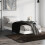 Berkfield Bed Frame without Mattress White 75x190 cm Small Single Engineered Wood 1