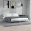 Berkfield Bed Frame without Mattress Concrete Grey 160x200 cm 1