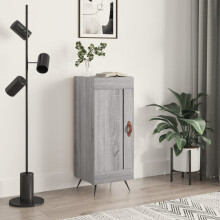 Berkfield Sideboard Grey Sonoma 34.5x34x90 cm Engineered Wood