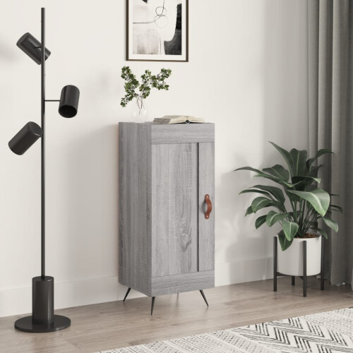 Berkfield Sideboard Grey Sonoma 34.5x34x90 cm Engineered Wood