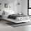Berkfield Bed Frame without Mattress High Gloss White 90x200 cm 1