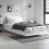 Berkfield Bed Frame without Mattress White 90x200 cm Engineered Wood 1