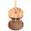 Dough Pressing Tool Dough Presser Dumpling Skin Wood Dumpling Pressing Tool Dough Presser Dumpling Wrappers Presser C 5