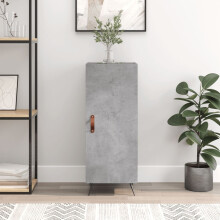 Berkfield Sideboard Concrete Grey 34.5x34x90 cm Engineered Wood
