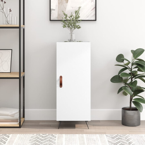 Berkfield Sideboard White 34.5x34x90 cm Engineered Wood