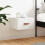 Berkfield Wall-mounted Bedside Cabinet White 35x35x20 cm 1