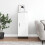 Berkfield Sideboard High Gloss White 34.5x34x90 cm Engineered Wood 1