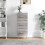 Berkfield Sideboard Grey Sonoma 34.5x34x90 cm Engineered Wood 1