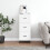 Berkfield Sideboard White 34.5x34x90 cm Engineered Wood 1