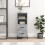 Berkfield Sideboard Concrete Grey 34.5x34x90 cm Engineered Wood 1