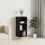 Berkfield Sideboard Black 34.5x32.5x90 cm Engineered Wood 1