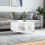 Berkfield Coffee Table High Gloss White 60x50x36.5 cm Engineered Wood 1