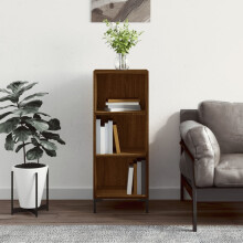 Berkfield Sideboard Brown Oak 34.5x32.5x90 cm Engineered Wood