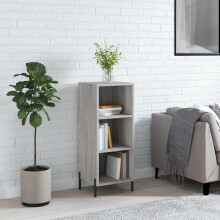 Berkfield Sideboard Grey Sonoma 34.5x32.5x90 cm Engineered Wood