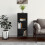 Berkfield Sideboard Black 34.5x32.5x90 cm Engineered Wood 1
