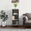 Berkfield Sideboard Grey Sonoma 34.5x32.5x90 cm Engineered Wood 1
