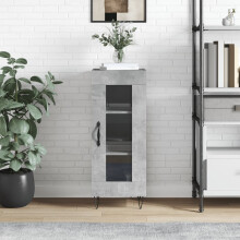 Berkfield Sideboard Concrete Grey 34.5x34x90 cm Engineered Wood