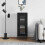 Berkfield Sideboard Black 34.5x34x90 cm Engineered Wood 1