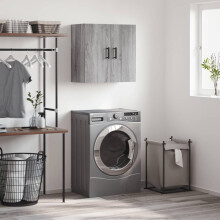 Berkfield Wall Cabinet Grey Sonoma 60x31x60 cm Engineered Wood