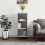 Berkfield Sideboard Concrete Grey 34.5x32.5x90 cm Engineered Wood 1