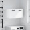Berkfield Wall Cabinet White 60x36.5x35 cm Engineered Wood 1
