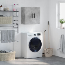 Berkfield Wall Cabinet Concrete Grey 60x31x60 cm Engineered Wood