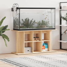 Berkfield Aquarium Stand Sonoma Oak 120x40x60 cm Engineered Wood