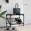 Berkfield Shoe Rack Black 60x30x45 cm Engineered Wood 1