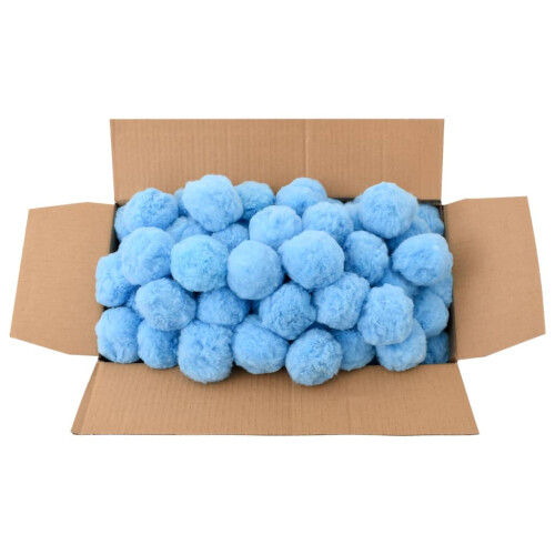 Berkfield Anti Bacteria Pool Filter Balls Blue 1400 g Polyethylene 2