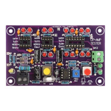 Neue DC12V T2 Operationsverstärker-Testplatine, Op-Amp-Tester, Einzel-/Doppel-/Vierfach-Operationsverstärker