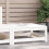 Berkfield Garden Footstool White 70x70x30 cm Solid Wood Pine 1