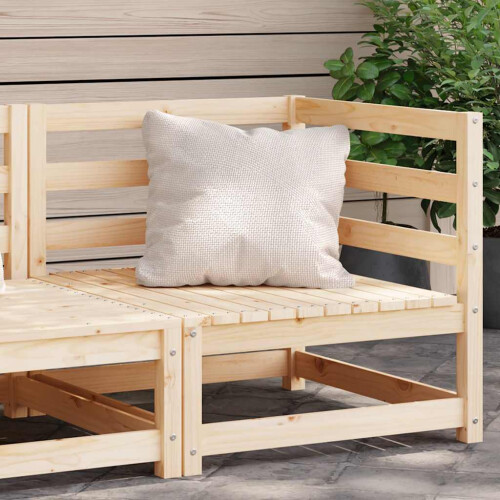 Berkfield Garden Sofa Corner 70x70x67 cm Solid Wood Pine