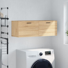 Berkfield Wall Cabinet Sonoma Oak 100x36.5x35 cm Engineered Wood