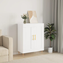 Berkfield Sideboard White 69.5x34x90 cm Engineered Wood