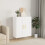 Berkfield Sideboard White 69.5x34x90 cm Engineered Wood 1
