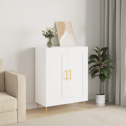 Berkfield Sideboard White 69.5x34x90 cm Engineered Wood