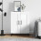 Berkfield Sideboard High Gloss White 69.5x34x90 cm Engineered Wood 1