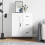 Berkfield Sideboard High Gloss White 69.5x34x90 cm Engineered Wood 1