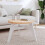 Berkfield Table Top Round ò60x3 cm Solid Wood Pine 1