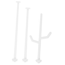 3pcs Bottle Drying Rack Rods Replacement for Portable Travel Kitchen Rack, Easy Install