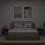 Berkfield Bedside Cabinets with LED Lights 2 pcs Smoked Oak Engineered Wood 1