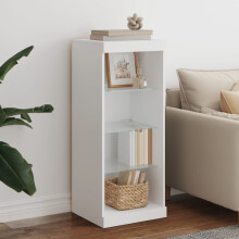 Berkfield Sideboard with LED Lights White 41x37x100 cm