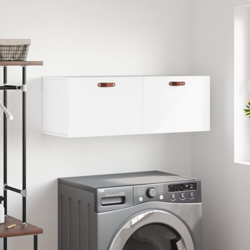 Berkfield Wall Cabinet White 100x36.5x35 cm Engineered Wood