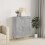 Berkfield Sideboard Concrete Grey 69.5x34x90 cm Engineered Wood 1