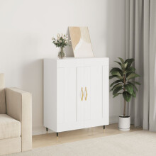 Berkfield Sideboard White 69.5x34x90 cm Engineered Wood