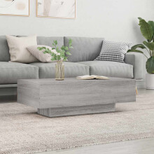 Berkfield Coffee Table Grey Sonoma 100x49.5x31 cm Engineered Wood