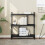 Berkfield Bookcase 3-Tier Black 76x32x88 cm Engineered Wood 1