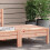 Berkfield Garden Footstool Solid Wood Douglas 1