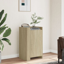 Berkfield Sideboard Sonoma Oak 45x35x75 cm Engineered Wood