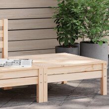 Berkfield Garden Footstool Solid Wood Pine